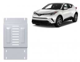 Aluminium-Katalysatorschutz / Kat-Schloss für Toyota C-HR (2016-2023)