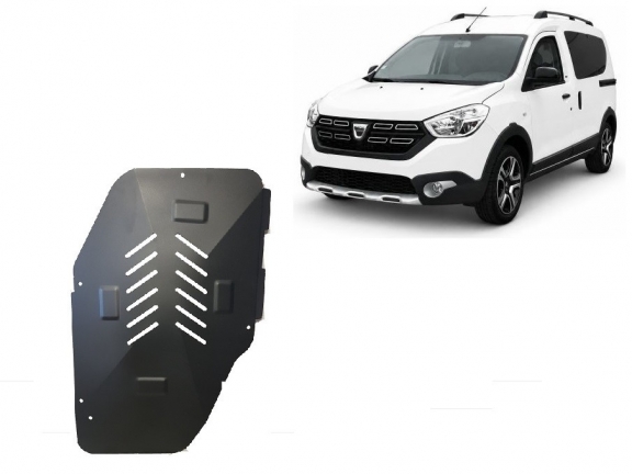 Stahschutz für Treibstofftank der Marke  Dacia Dokker Stepway