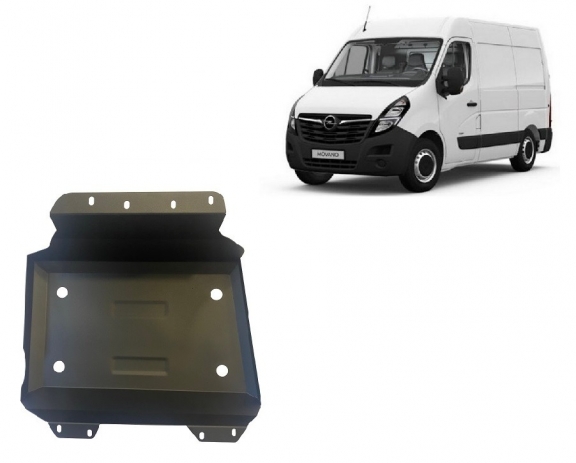 Stahlschutz für Treibstofftank der Marke Opel Movano C 