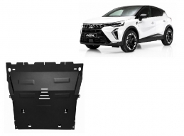 Unterfahrschutz für Motor und Getriebe aus Stahl für  Mitsubishi ASX (2023-2026)