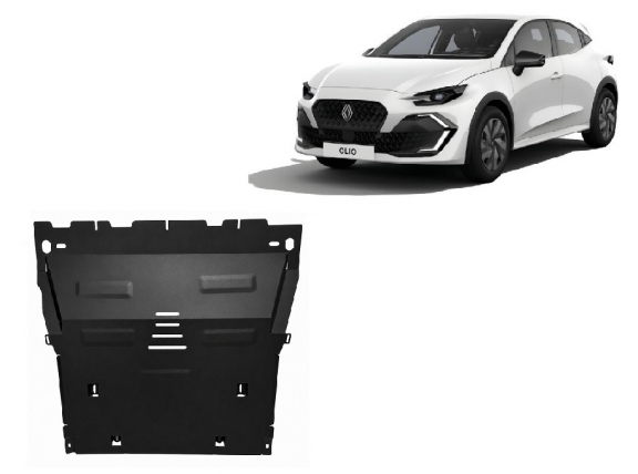 Unterfahrschutz für Motor der Marke Renault Clio 6