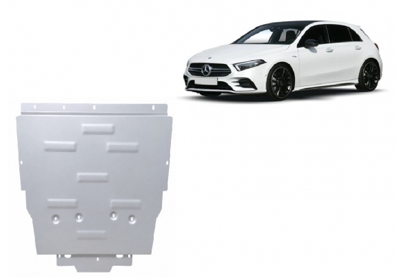 Aluminium Unterfahrschutz für Motor der Marke Mercedes A-Classe