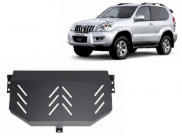 Stahlschutz für Treibstofftank der Marke Toyota Land Cruiser J120 - nur für 3 türer modell  (2002-2009)