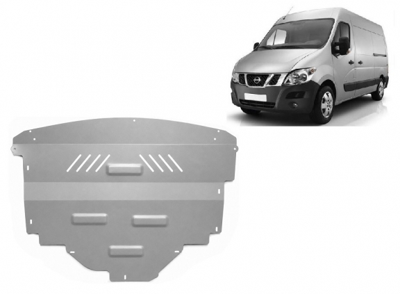 Aluminium  Unterfahrschutz Nissan NV400 