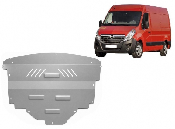 Aluminium  Unterfahrschutz Opel Movano 