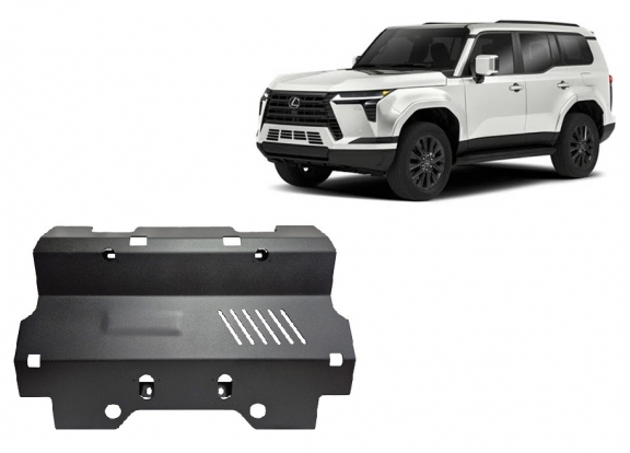 Kühlerschutz für unten aus Stahl für Lexus GX