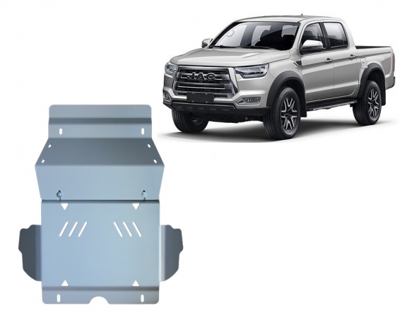 Aluminium Unterfahrschutz für Motor der Marke Jac T8