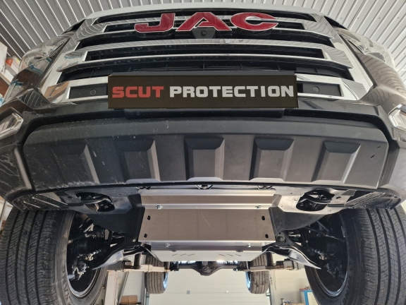 Aluminium Unterfahrschutz für Motor der Marke Jac T8