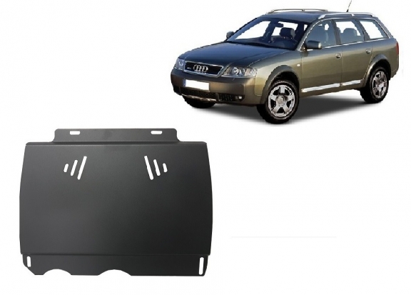 Unterfahrschutz für Schaltgetriebe aus Stahl für   Audi Allroad A6