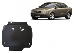 Unterfahrschutz aus Stahl für Automatikgetriebe der Marke Audi A4  B6