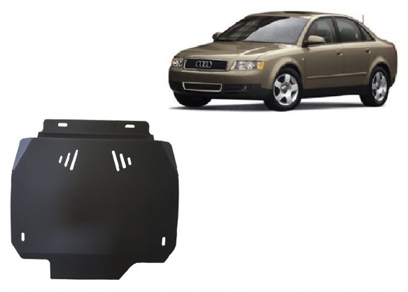 Unterfahrschutz aus Stahl für Automatikgetriebe der Marke Audi A4  B6
