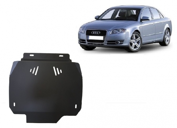 Unterfahrschutz aus Stahl für Automatikgetriebe der Marke Audi A4  B7