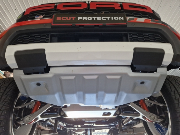 Aluminium Unterfahrschutz für Motor der Marke Ford Ranger Raptor