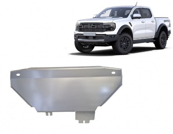 Unterer Aluminium-Kühlerschutz für den Ford Ranger Raptor