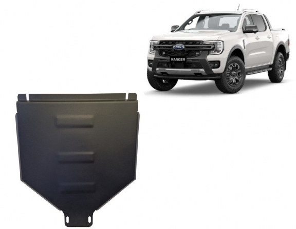 Unterfahrschutz aus Stahl für Automatikgetriebe der Marke Ford Ranger