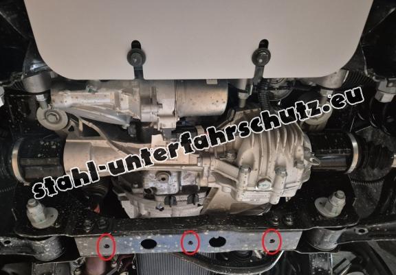 Aluminium Unterfahrschutz für Motor der Marke Baic Beijing BJ60