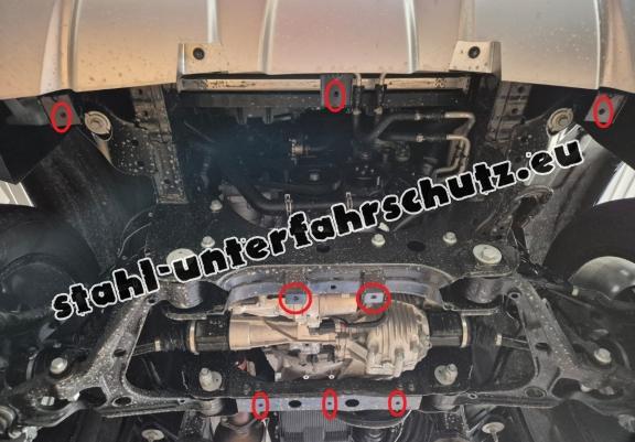 Aluminium Unterfahrschutz für Motor der Marke Baic Beijing BJ60