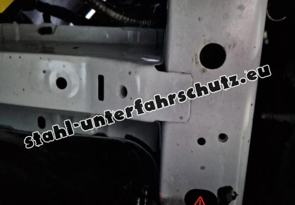 Unterfahrschutz aus verzinktem Stahl für Motor der Marke Volkswagen Transporter T7