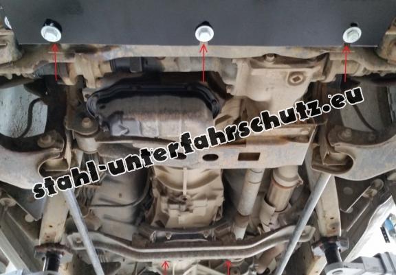 Stahl Getriebe Schutz für Nissan Navara D22