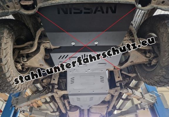 Aluminium Getriebe Schutz für Nissan Navara