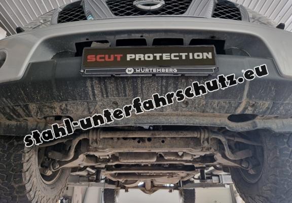 Aluminium Getriebe Schutz für Nissan Navara