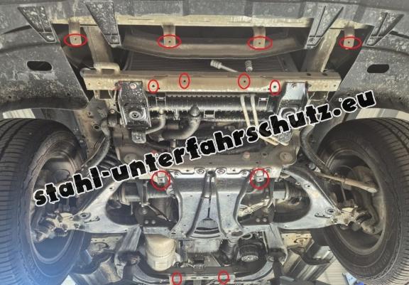Unterfahrschutz für Motor und Kühler aus Stahl für Maxus T60 Max