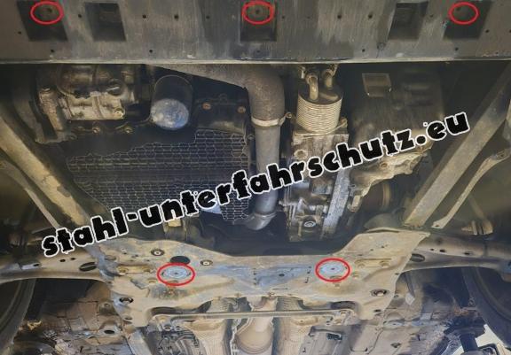 Aluminium  Unterfahrschutz Citroen Grand C4 Picasso 