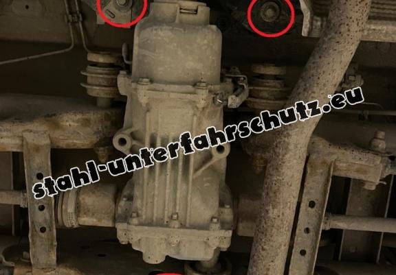 Aluminium Differentialschutz für  Dacia Duster 4x4