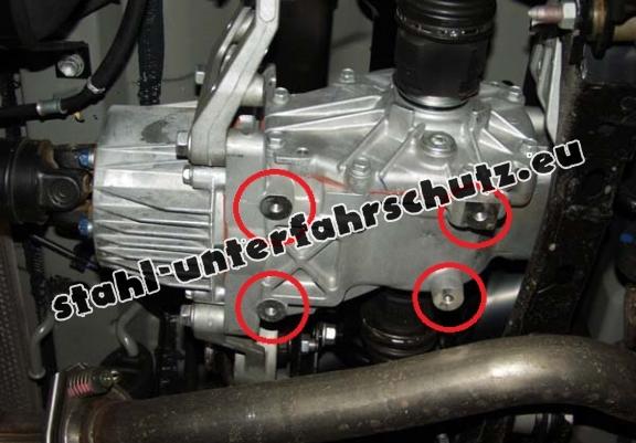 Aluminium Differentialschutz für Toyota Rav4