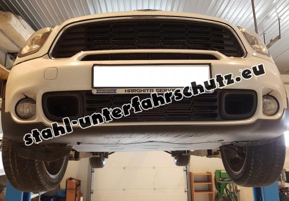 Unterfahrschutz für Motor und Getriebe aus Stahl für Mini Countryman R60
