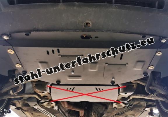 Unterfahrschutz für Motor der Marke Audi A6
