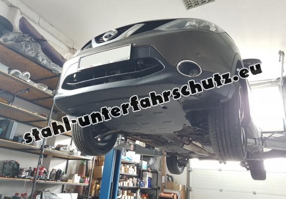 Unterfahrschutz für Motor der Nissan Qashqai J11