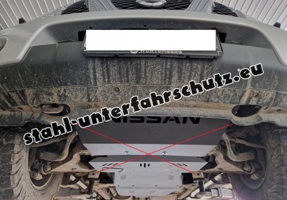 Unterfahrschutz für Getriebe und Differential aus  Nissan Pathfinder