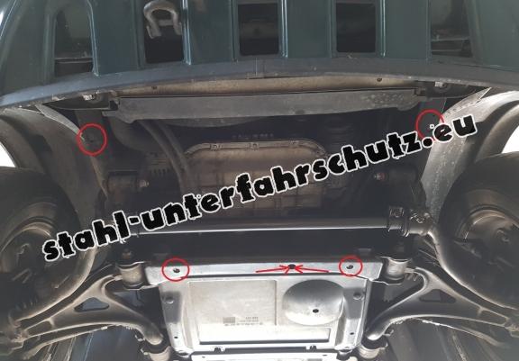 Unterfahrschutz für Motor der Marke Mercedes ML W163