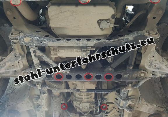 Unterfahrschutz für Motor der Marke Mercedes V-Class W447 2.2 D, 4x2 