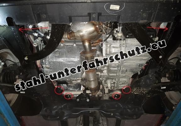 Unterfahrschutz für Motor der Marke Fiat 500x