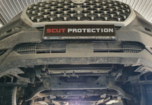 Stahl Getriebe Schutz für  SsangYong Rexton 