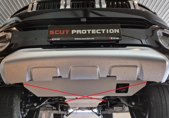 Aluminium Getriebe Schutz für Baic Beijing BJ60