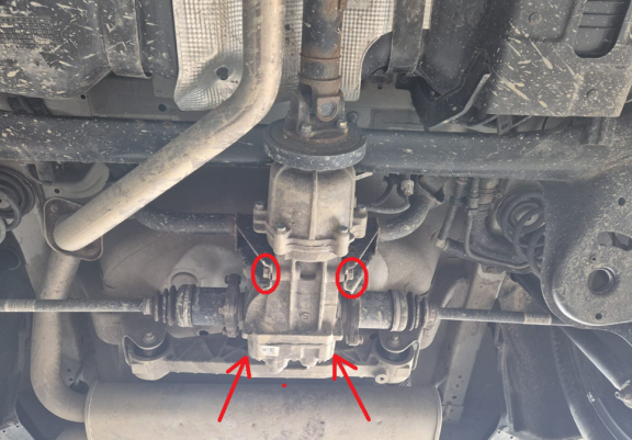 Aluminium Differentialschutz für Suzuki Vitara