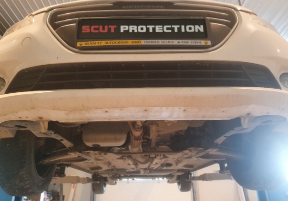 Unterfahrschutz für Motor und Getriebe aus Stahl für  Citroen C-Elysee