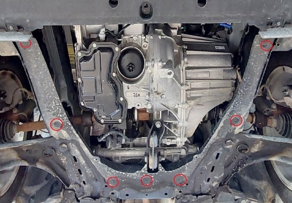 Unterfahrschutz für Motor der Marke Dacia Sandero 3 Stepway