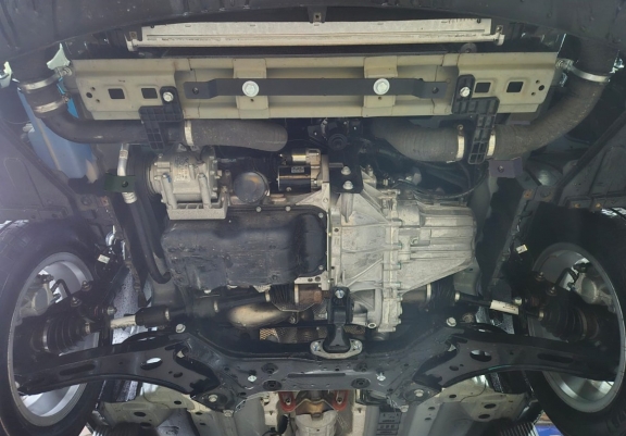 Unterfahrschutz für Motor der Marke Baic Beijing X3