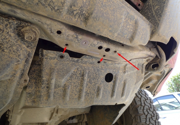 Unterfahrschutz für Motor der Marke Nissan X-Trail T30