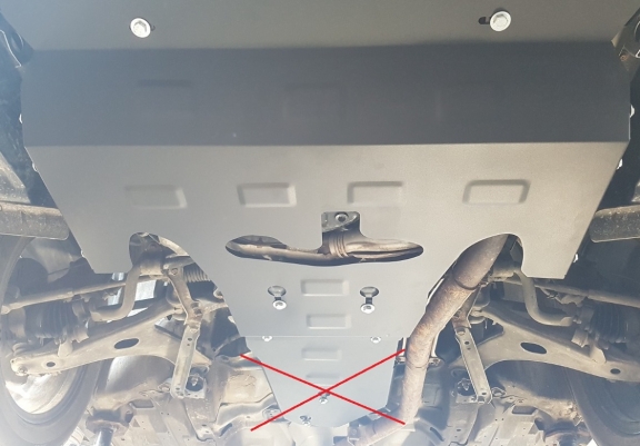Unterfahrschutz für Motor der Marke Subaru Forester 4