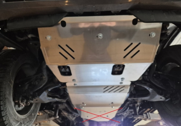 Aluminium Unterfahrschutz für Motor der Marke Lexus GX460