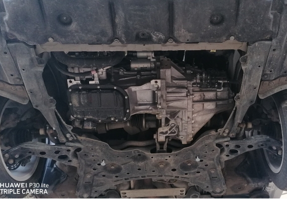 Aluminium Unterfahrschutz für Motor der Marke Toyota Prius