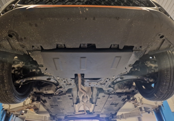 Unterfahrschutz für Motor der Marke Toyota Aygo X