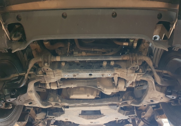 Kühlerschutz für unten aus Stahl für Renault Alaskan