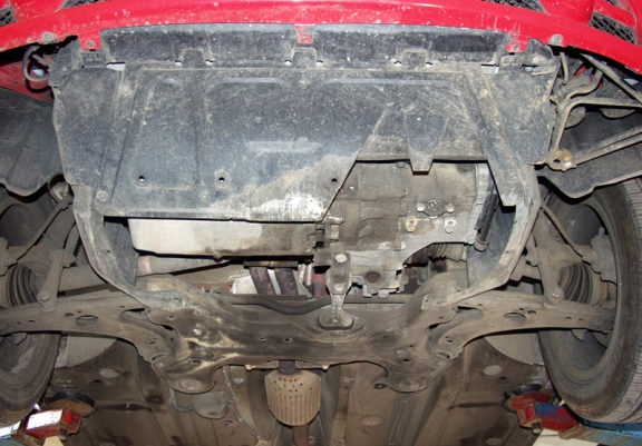 Unterfahrschutz für Motor der Marke Volkswagen New Beetle