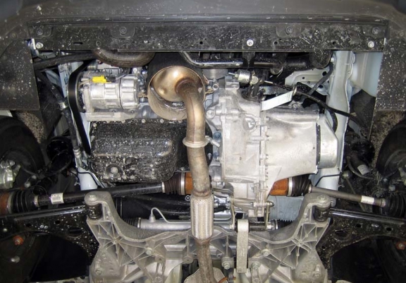 Unterfahrschutz für Motor der Marke Citroen Nemo